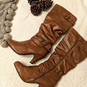 Brown boots